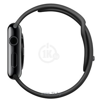 Фотографии Apple Watch Edition 42mm Space Black with Black Sport Band (MLC82)