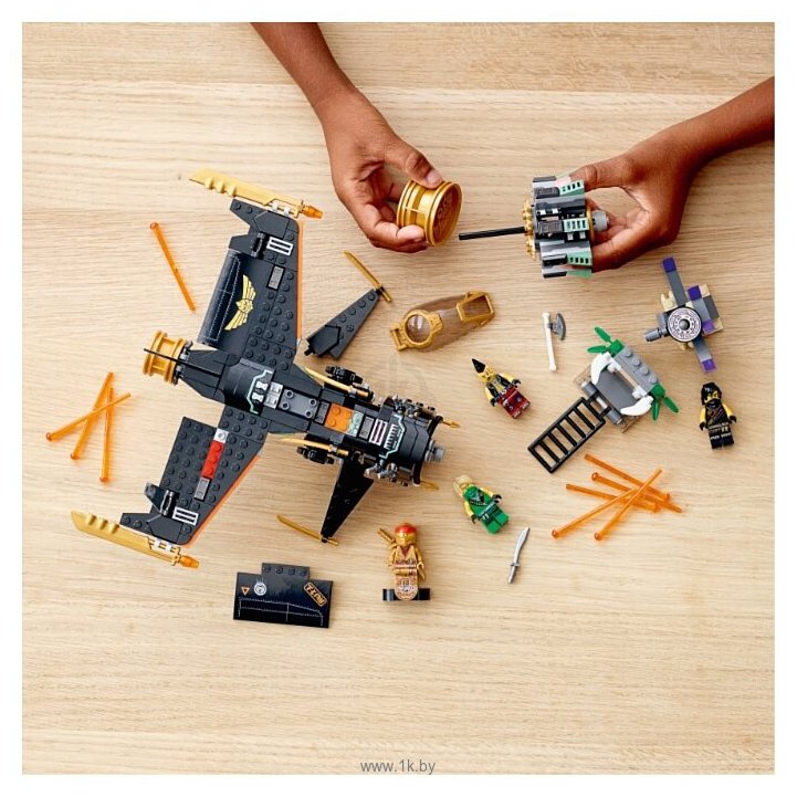 Фотографии LEGO NinjaGo 71736 Скорострельный истребитель Коула