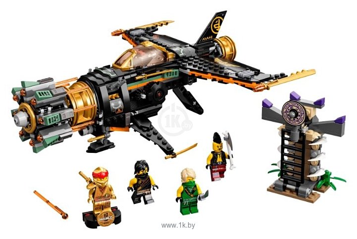 Фотографии LEGO NinjaGo 71736 Скорострельный истребитель Коула