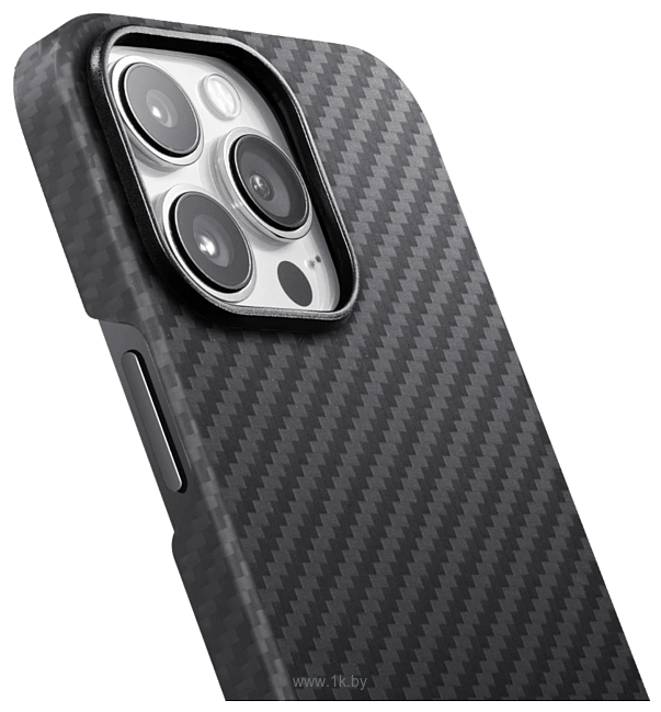 Фотографии Pitaka MagEZ Case 2 для iPhone 13 Pro Max (twill, черный/серый)