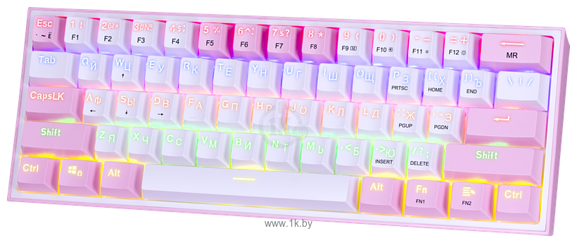 Фотографии Redragon Fizz pink/white