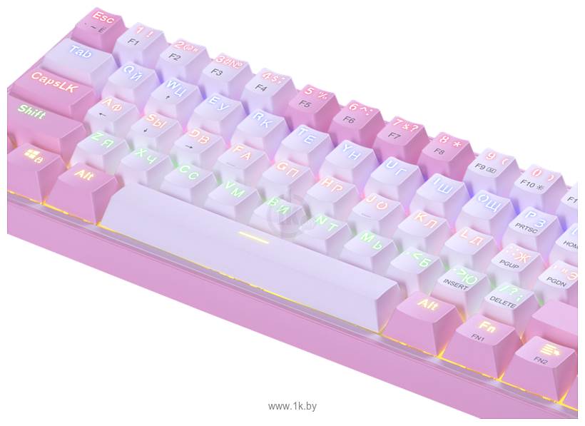 Фотографии Redragon Fizz pink/white