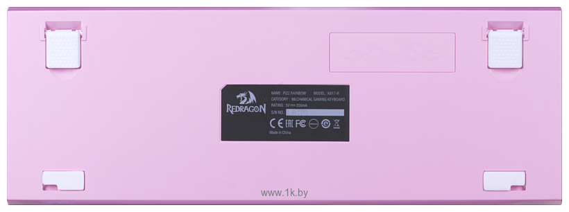 Фотографии Redragon Fizz pink/white