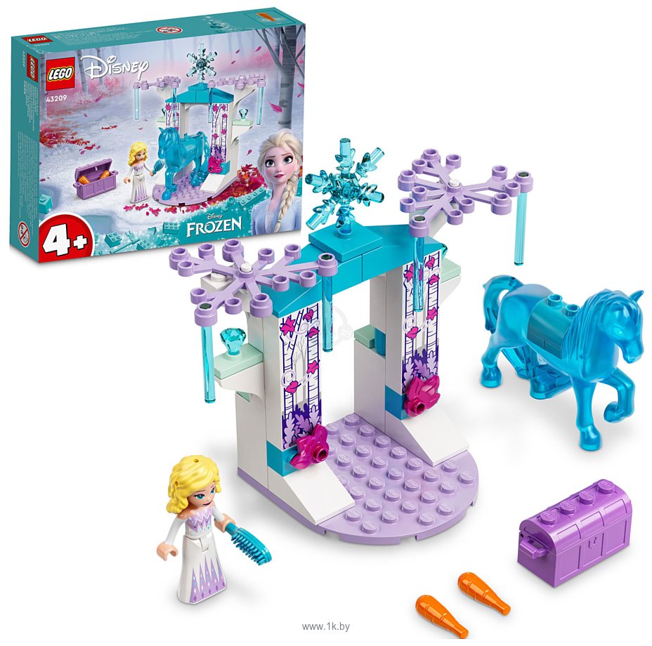 Фотографии LEGO Disney Princess 43209 Ледяная конюшня Эльзы и Нокка