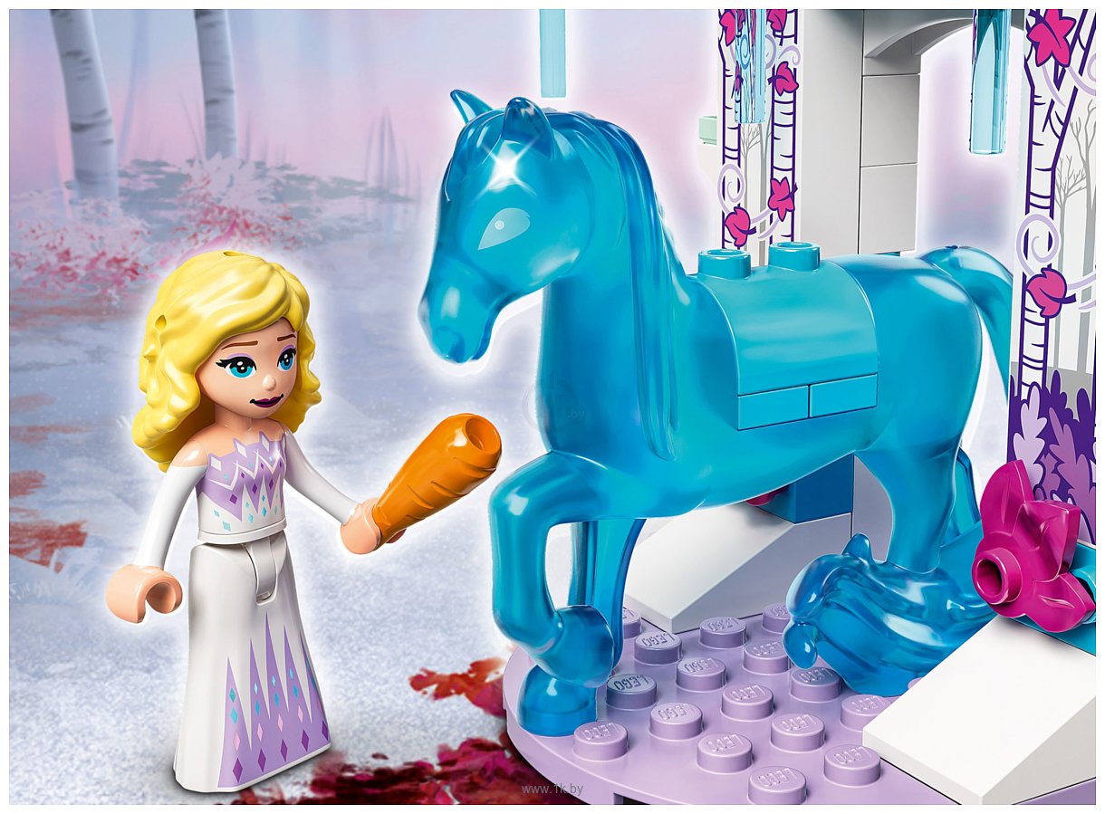 Фотографии LEGO Disney Princess 43209 Ледяная конюшня Эльзы и Нокка