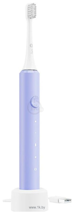 Фотографии Электрическая зубная щетка Infly Sonic Electric Toothbrush T03S (футляр, 2 насадки, фиолетовый)