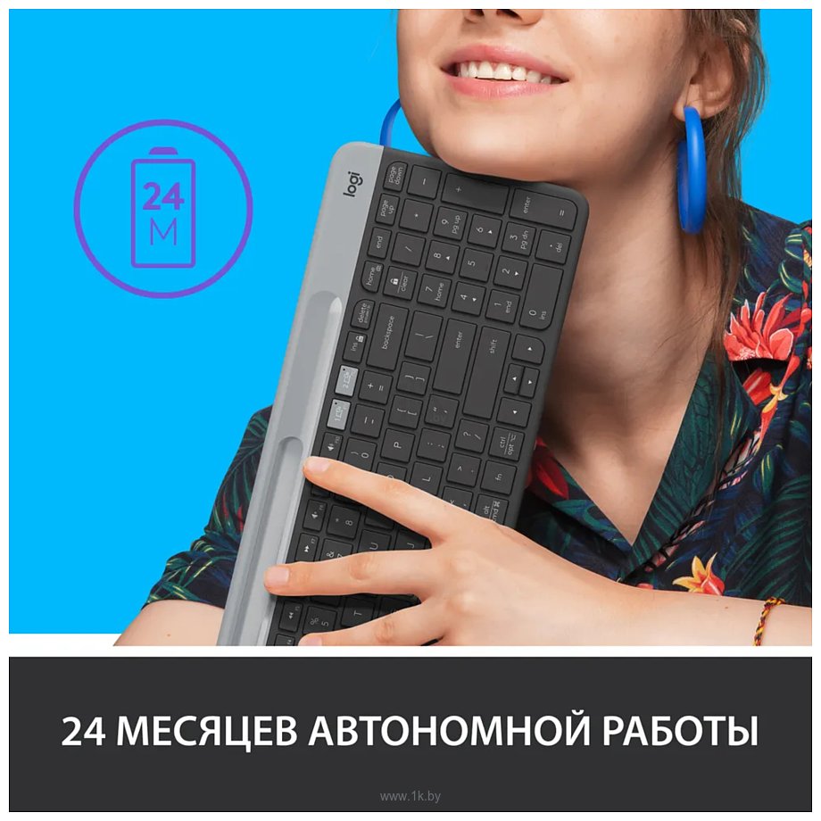 Фотографии Logitech K580 Slim graphite (без кириллицы)