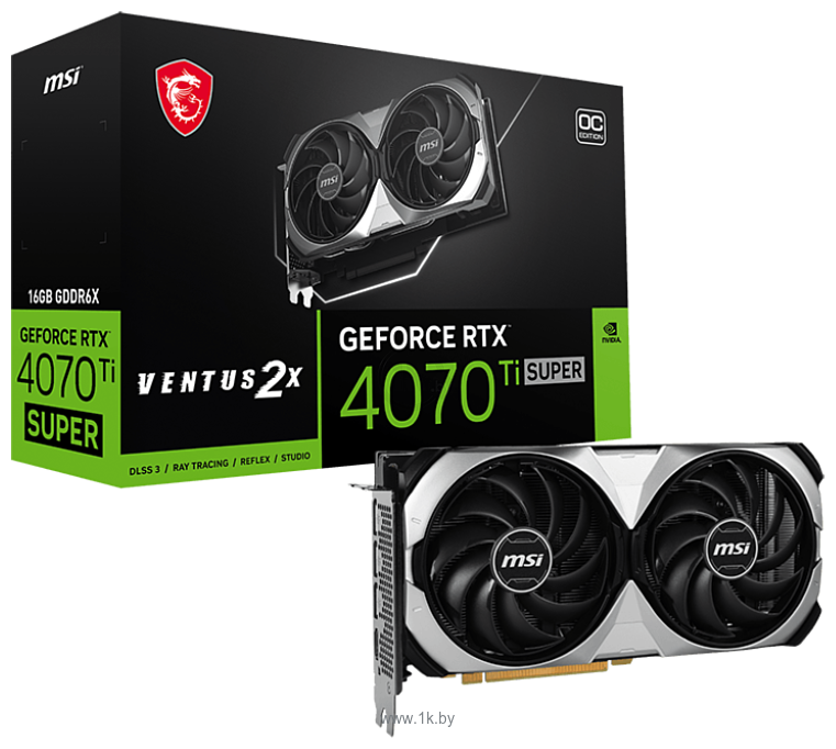 Фотографии MSI GeForce RTX 4070 Ti Super 16G Ventus 2X