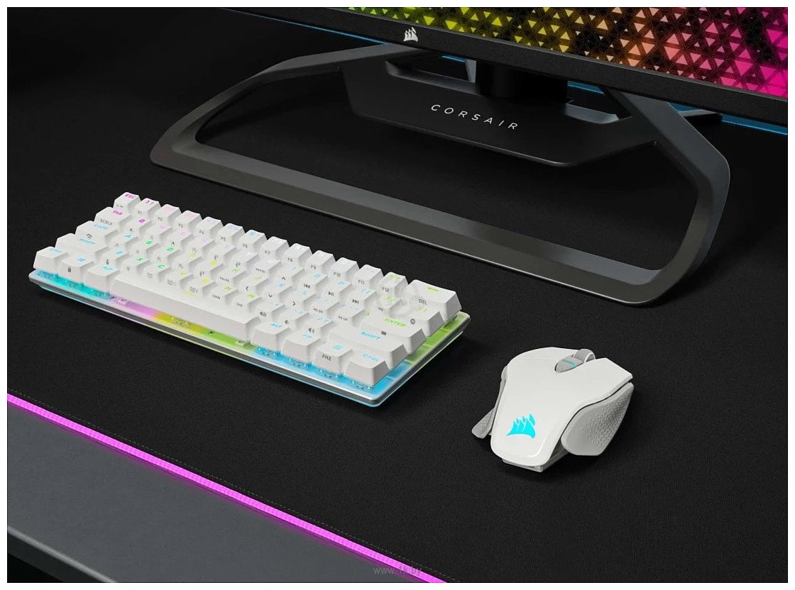 Фотографии Corsair M65 RGB Ultra White
