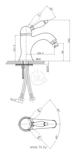 Фотографии Aksy Bagno Biti Light 302B Chrome