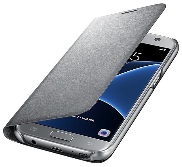 Фотографии Samsung LED View Cover для Samsung Galaxy S7 (серый)