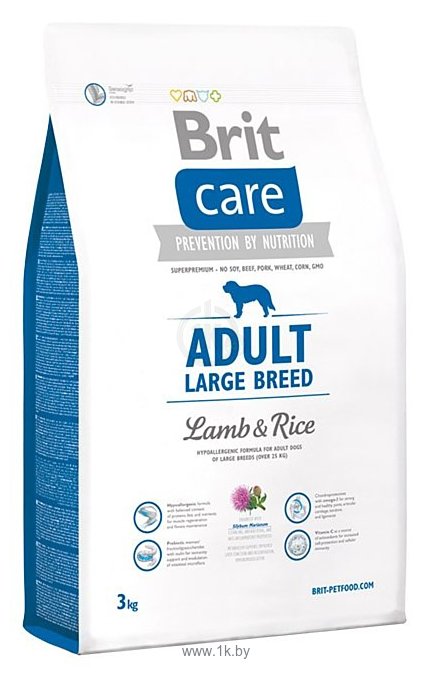 Фотографии Brit (3 кг) Care Adult Large Breed Lamb & Rice