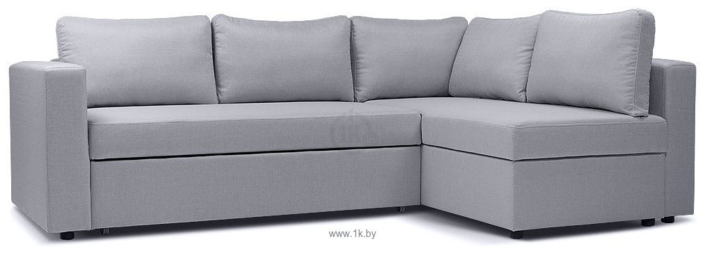 Фотографии Divan Милбург Textile Grey (рогожка, серый)