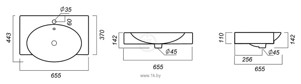 Фотографии SANITA LUXE INFINITY 65 INF65SLWB01BR(INF65SLWB01KR)