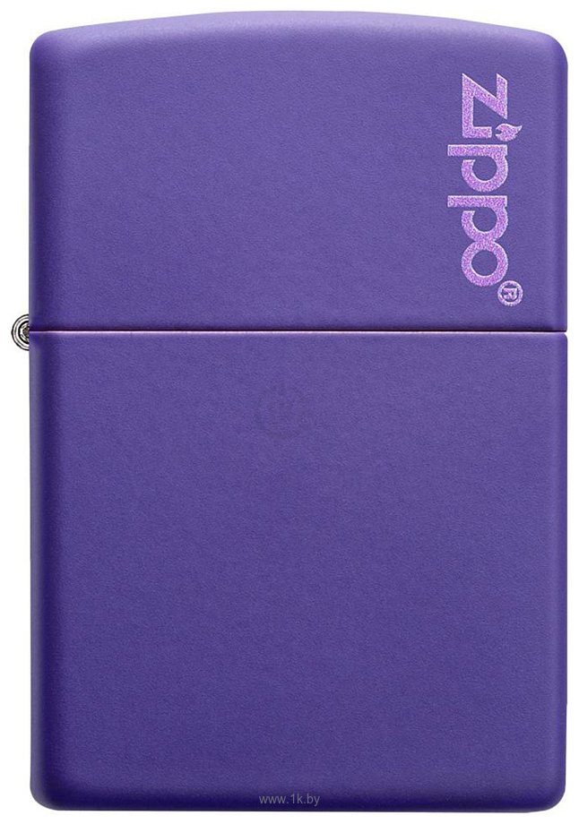 Фотографии Zippo Classic Purple Matte Zippo Logo 237ZL