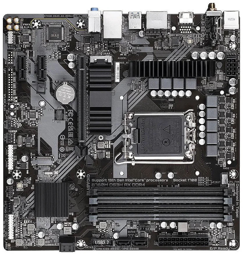 Фотографии GIGABYTE B760M DS3H AX DDR4 (rev. 1.0)
