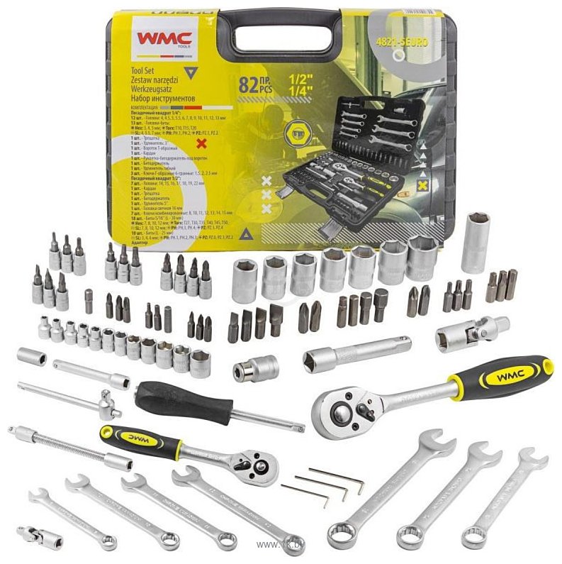 Фотографии WMC Tools 4821-5EURO 82 предмета