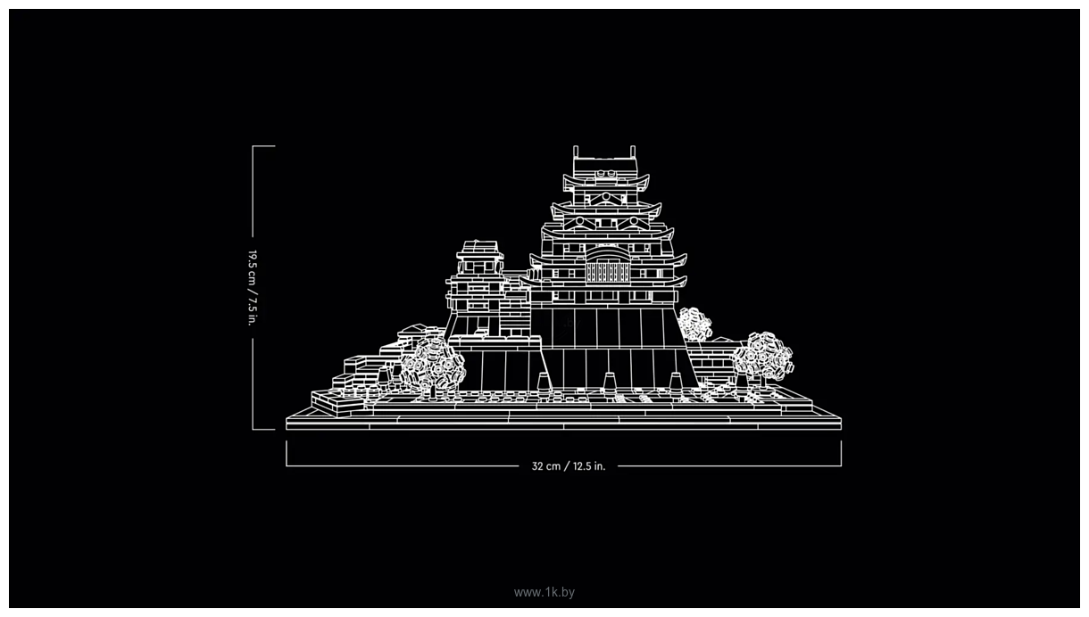 Фотографии LEGO Architecture 21060 Замок Химэдзи