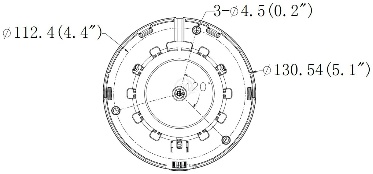 Фотографии Hikvision DS-2CE56C2T-VFIR3