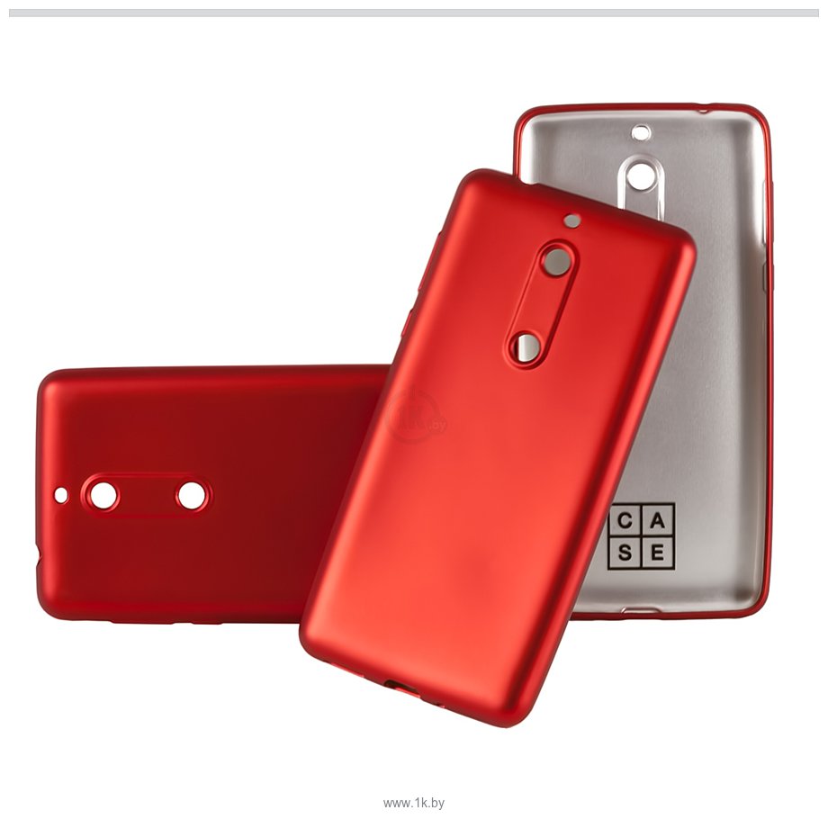 Фотографии Case Deep Matte для Nokia 5 (красный)