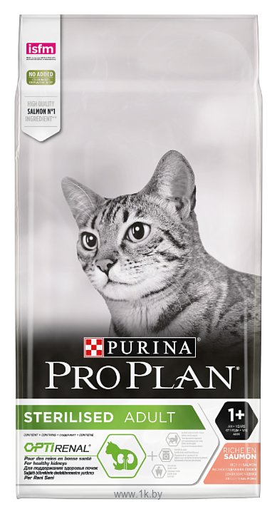 Фотографии Purina Pro Plan Sterilised feline rich in Salmon dry (10 кг)