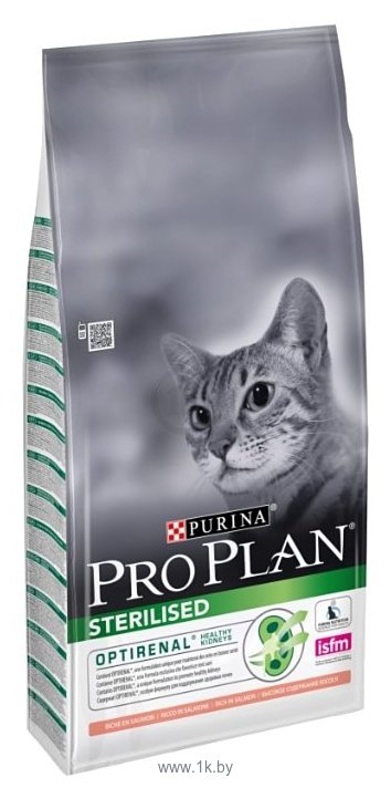 Фотографии Purina Pro Plan Sterilised feline rich in Salmon dry (10 кг)