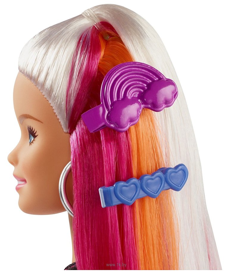 Фотографии Barbie Rainbow Sparkle Hair Doll FXN96
