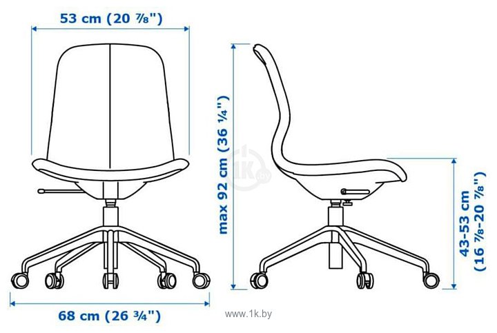 Фотографии Ikea Лонгфьелль 093.863.66 (гуннаред светлый коричнево-розовый)