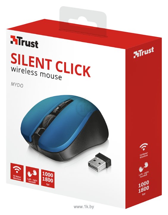 Фотографии Trust Mydo Silent Click Wireless USB