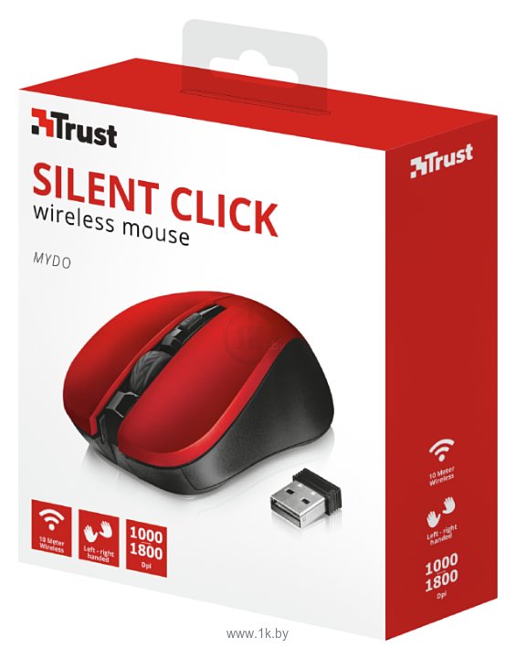 Фотографии Trust Mydo Silent Click Wireless USB