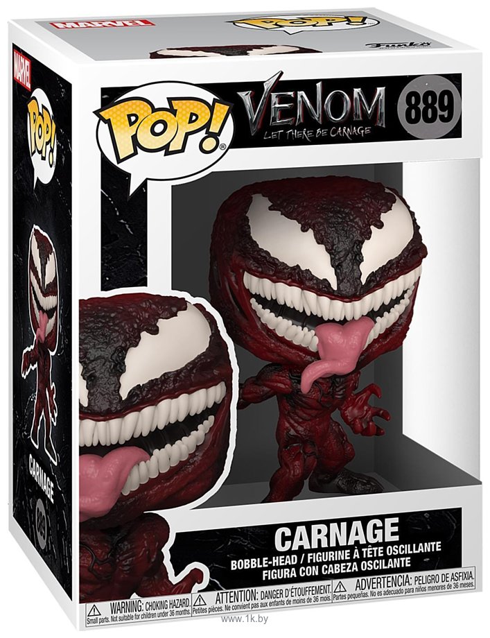 Фотографии Funko Bobble Marvel Venom 2 Carnage 56303