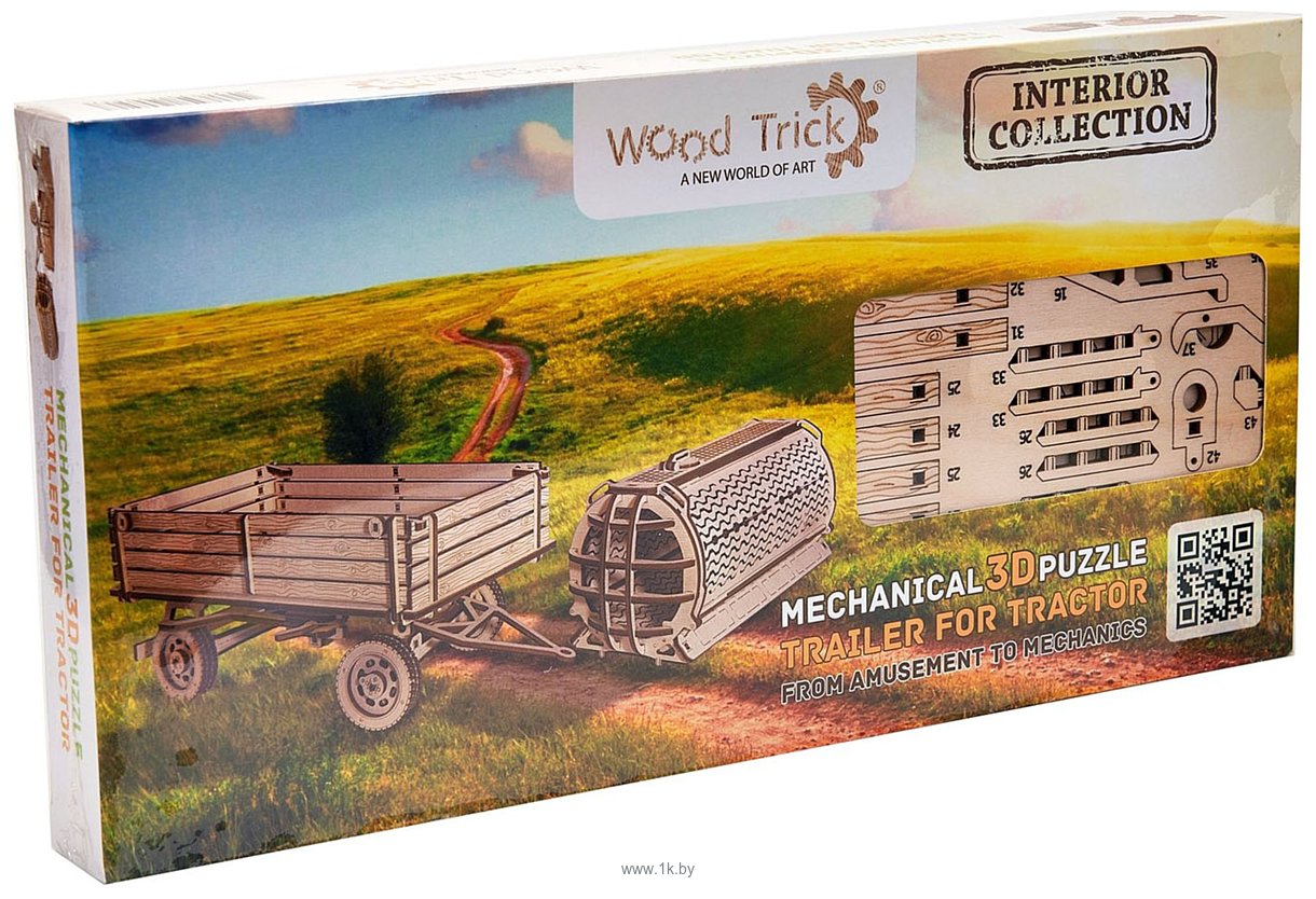 Фотографии Wood Trick Набор прицепов для трактора 1234-29