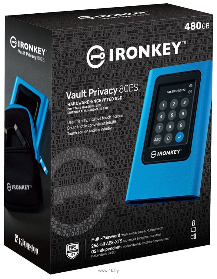 Фотографии Kingston IronKey Vault Privacy 80 480GB IKVP80ES/480G