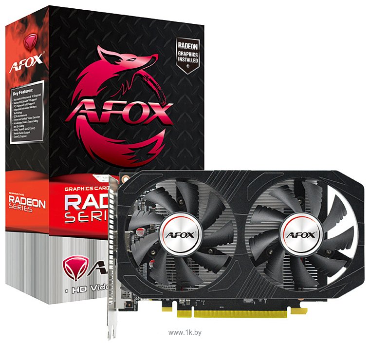 Фотографии AFOX Radeon RX 550 2GB (AFRX550-2048D5H4-V6)