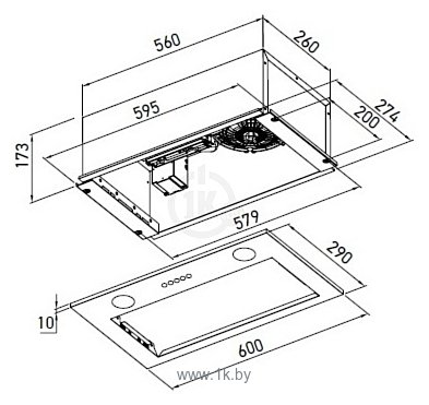 Фотографии Meferi INBOX60WH POWER