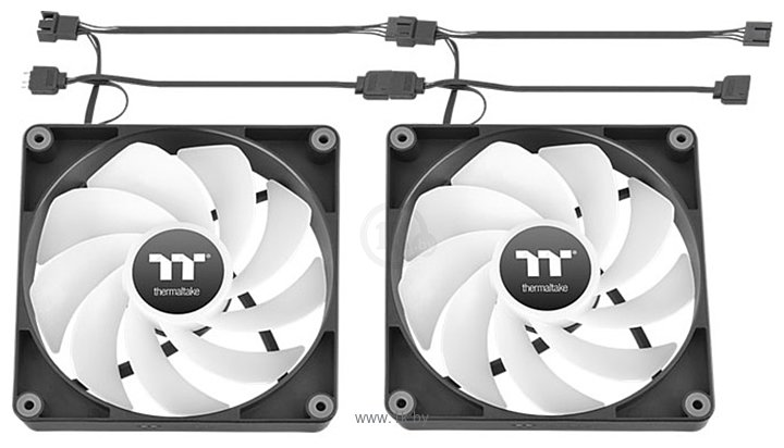 Фотографии Thermaltake CT140 Sync Reverse ARGB 2-Fan Pack CL-F174-PL14SW-A