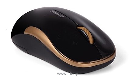 Фотографии A4Tech Wireless Mouse G3-300N black-Gold USB
