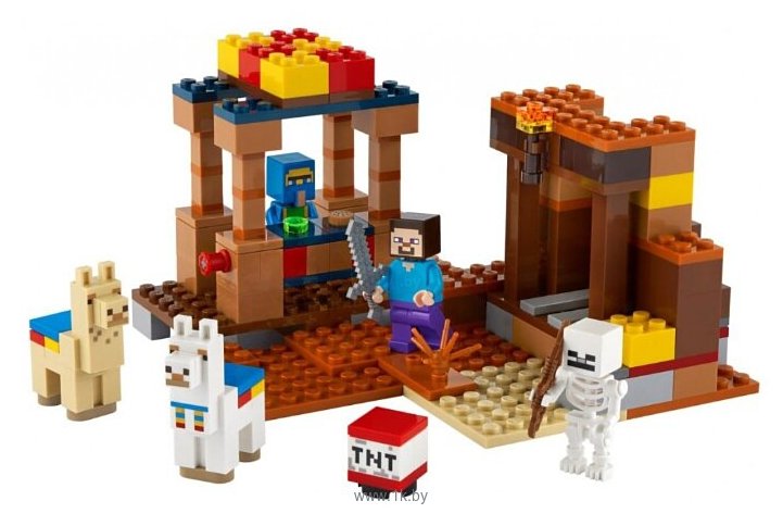 Фотографии LEGO Minecraft 21167 Торговый пост