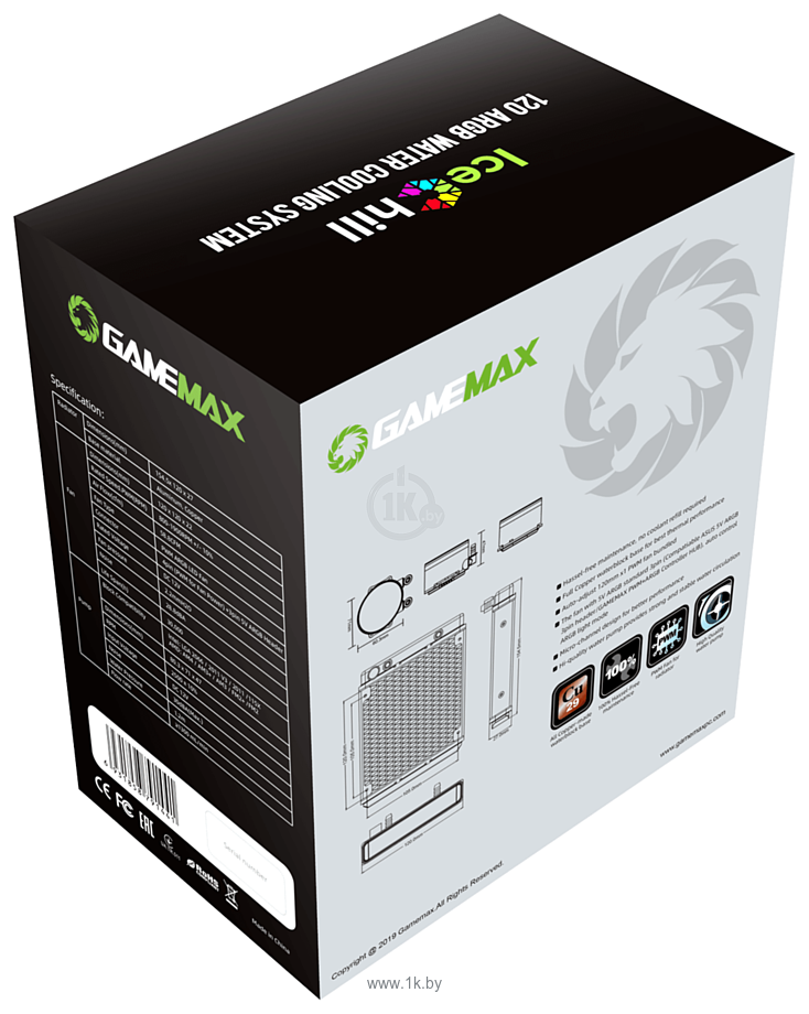 Фотографии GameMax Ice Chill 120 ARGB