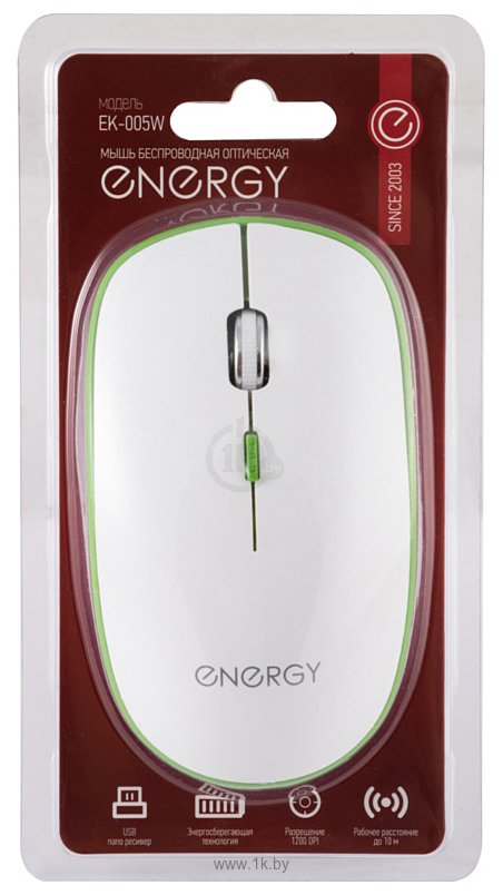 Фотографии Energy EK-005W white/green