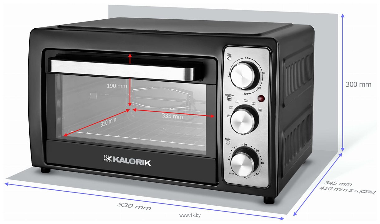 Фотографии Kalorik OT 2031 CR RD