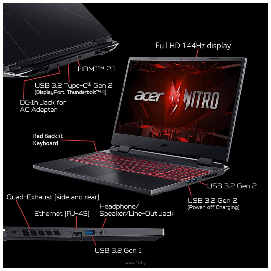 Фотографии Acer Nitro 5 AN515-58-57Y8 (NH.QFLAA.002)