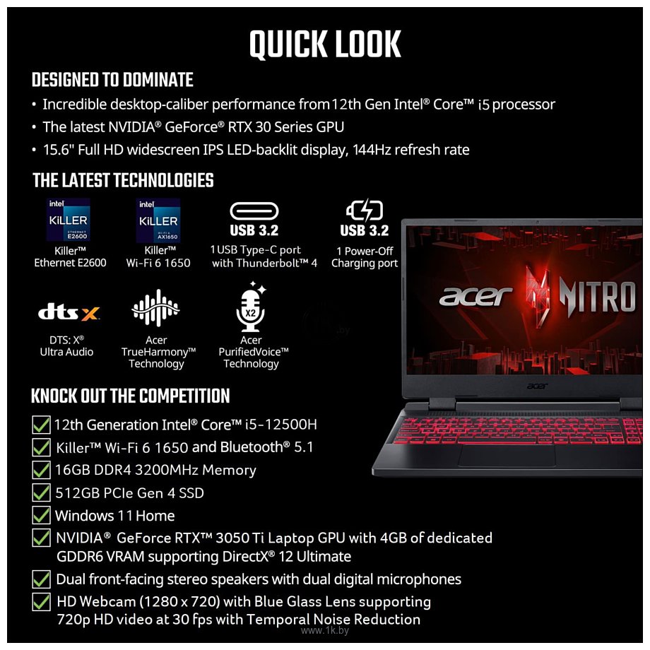 Фотографии Acer Nitro 5 AN515-58-57Y8 (NH.QFLAA.002)