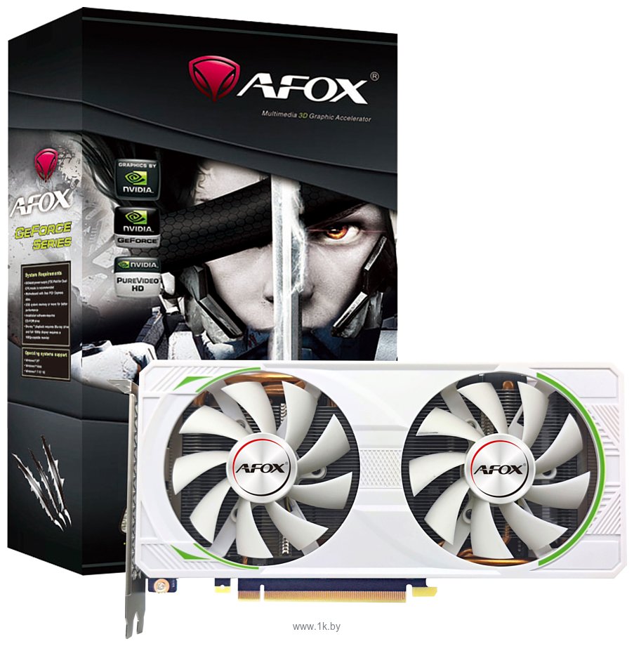 Фотографии Sinotex Ninja GeForce RTX 3070 8GB GDDR6 (AF3070-8192D6H4)