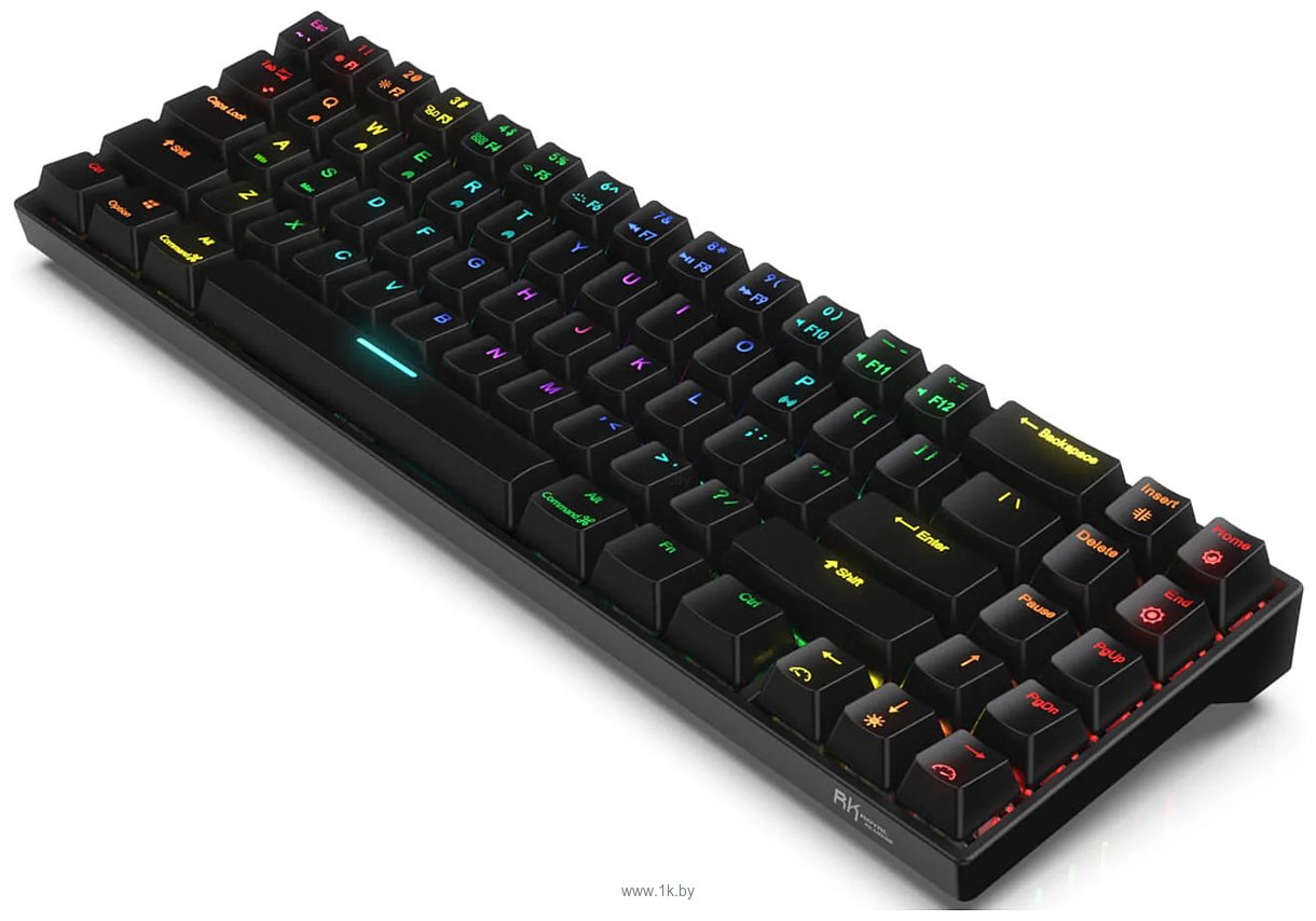 Фотографии Royal Kludge RK71 RGB black, RK Red