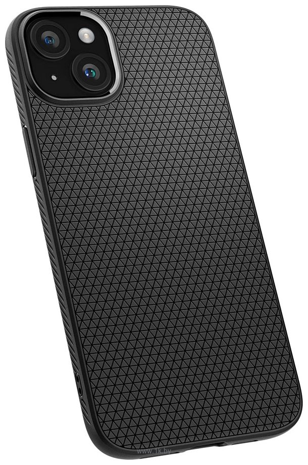 Фотографии Spigen Liquid Air для iPhone 15 Plus ACS06650 (черный)