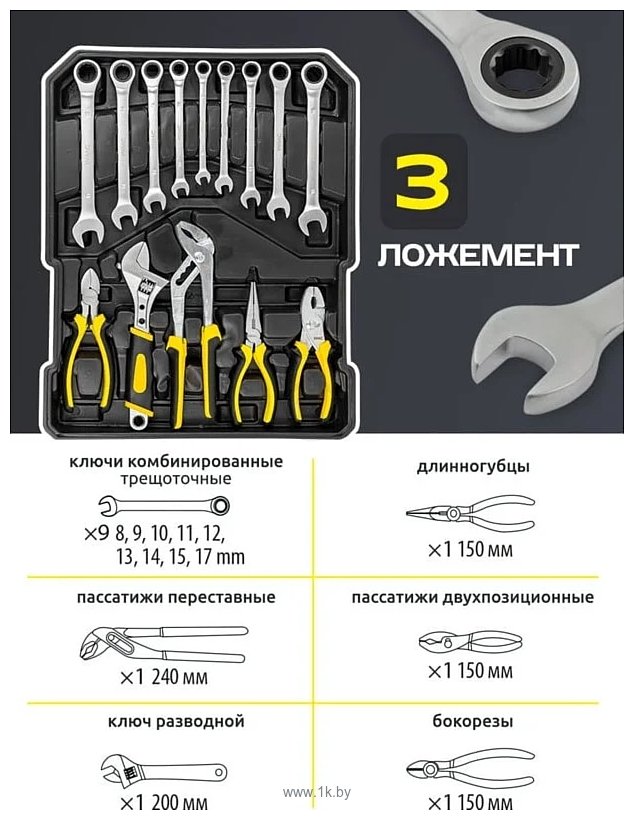 Фотографии WMC Tools WMC-40287 287 предметов