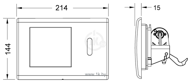 Фотографии Tece Planus 6 V-Batterie 9240361