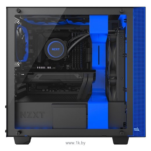 Фотографии NZXT H400i Black/blue