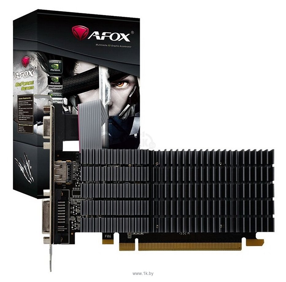 Фотографии AFOX GeForce GT 210 1GB (AF210-1024D2LG2)